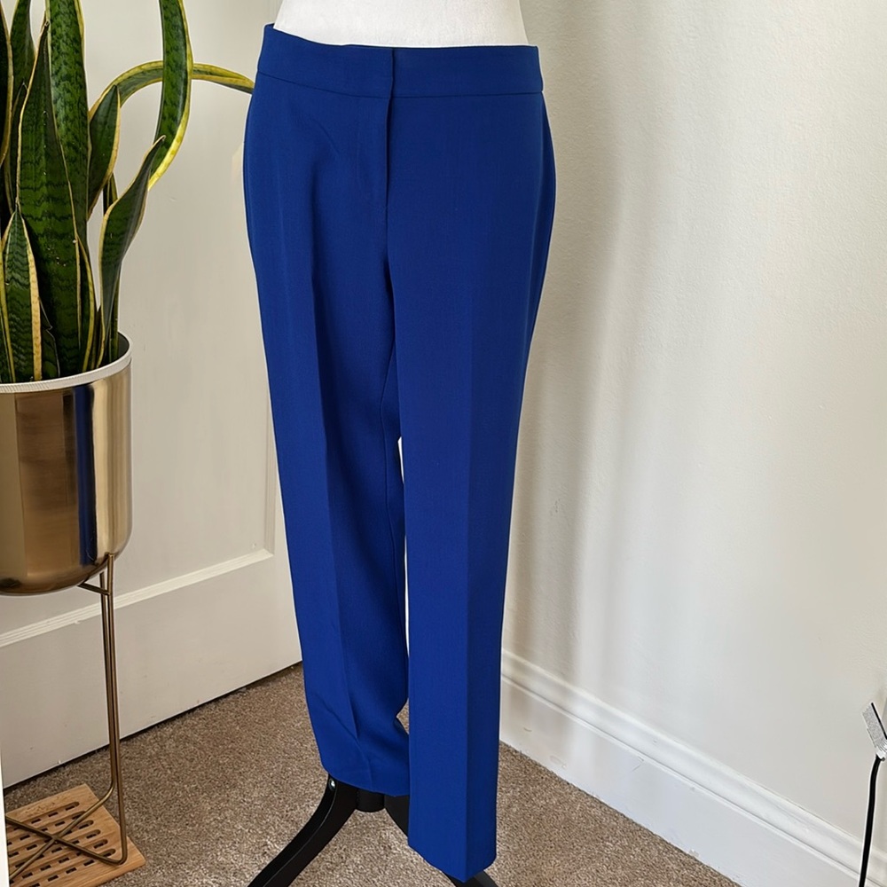 Kasper Royal Blue Trousers Size 2P